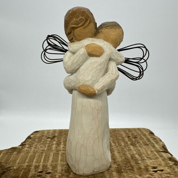 Willow Tree “Angel’s Embrace”. Sculpted Hand painted‎ Figure 2002 DEMDACO EUC - Picture 1 of 7